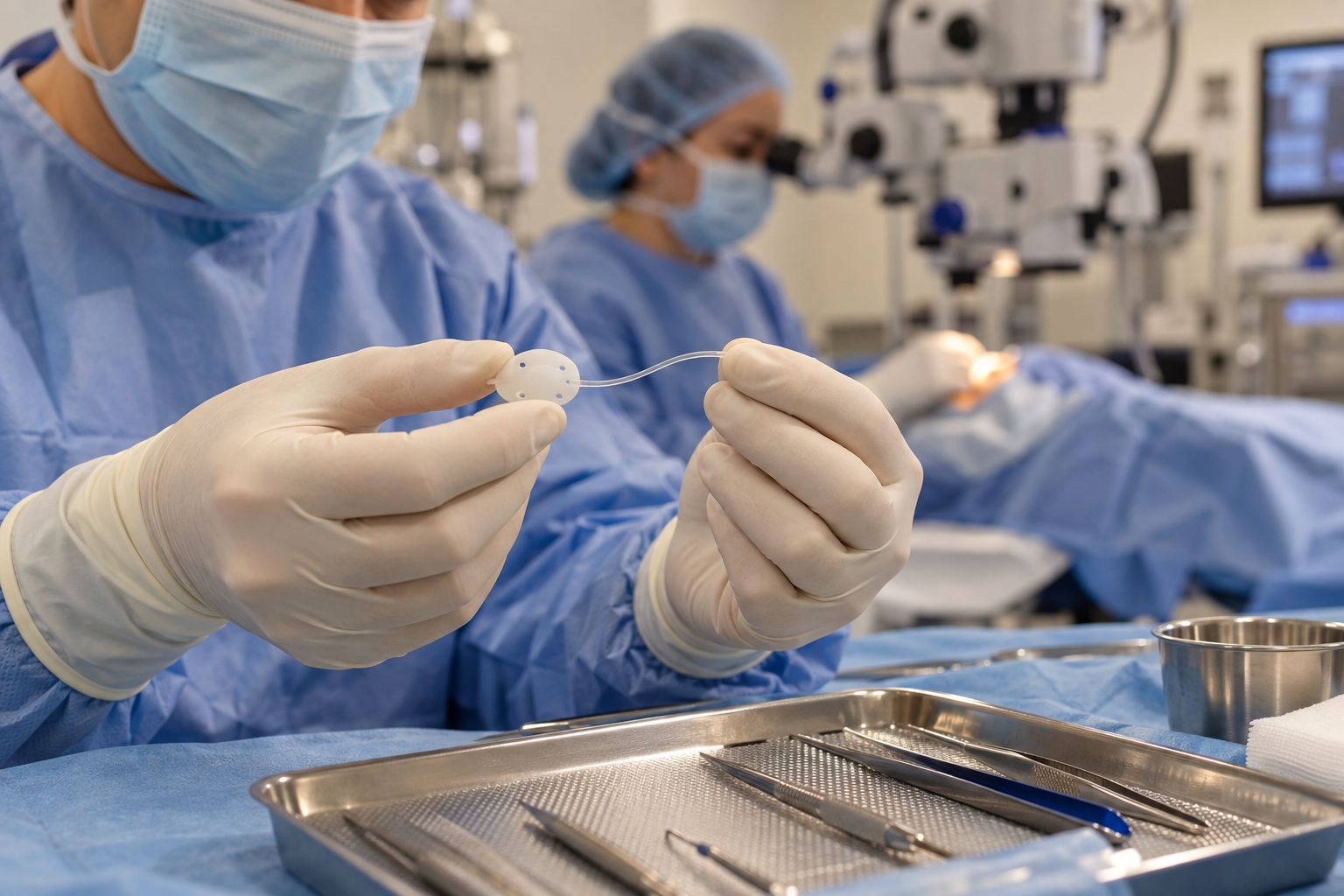 Cirurgia Antiglaucomatosa com Implante Valvular